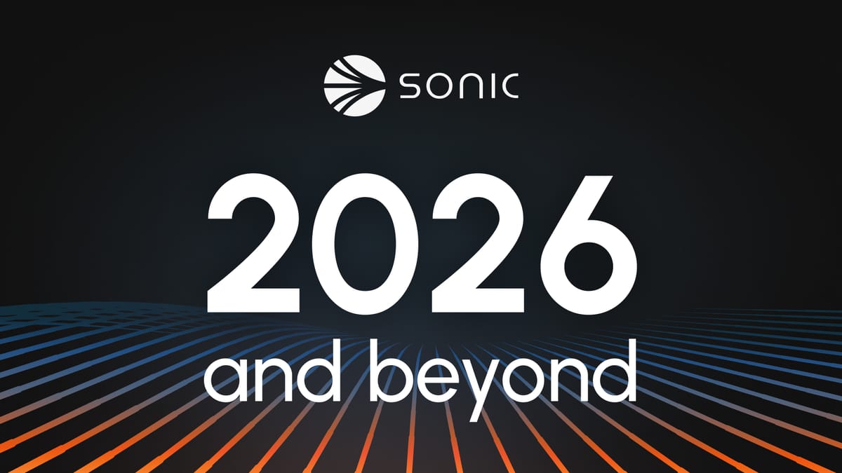 Sonic in 2026 and Beyond